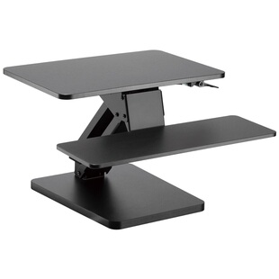 Brateck北弧站立式办公桌折叠工作台笔记本电脑升降桌增高架D340