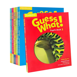 剑桥Guess What少儿英语教材1 2 3 4 5 6级中小学生3-12岁儿童启蒙cambridge国际书 guesswhat教师书原版进口课本练习册英音