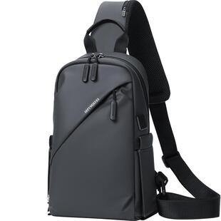 七匹狼腰包男款斜挎包大容量轻便防水单肩包斜跨男包时尚休闲背包