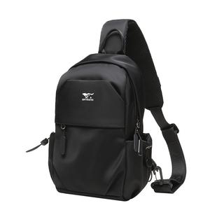 七匹狼胸包男2026新款潮牌运动休闲单肩斜跨男生小背包尼龙斜挎包