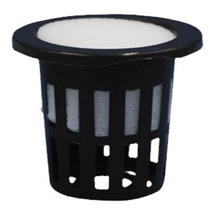 水培定植篮塑料圆形深种植杯固根器无土栽培设备定植海绵固定篮