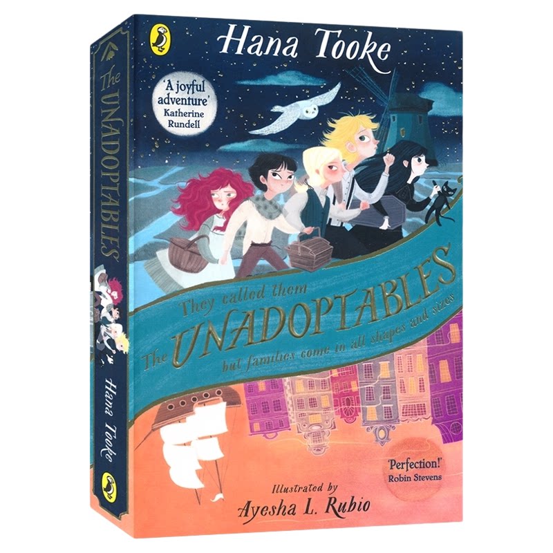The Unadoptables 未被收养的孩子 Hana Tooke 奇幻冒险章节书 8-12岁 英文原版进口图书