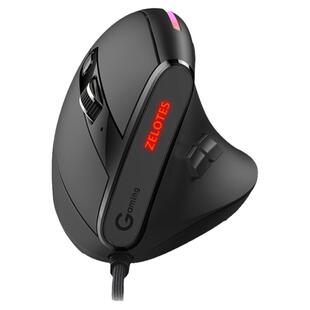 掌握者T50垂直鼠标办公游戏宏编程竖握式人体工学设计立式侧滑鼠