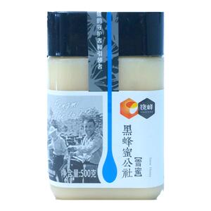 饶峰蜂蜜结晶蜜椴树蜜黑蜂500g