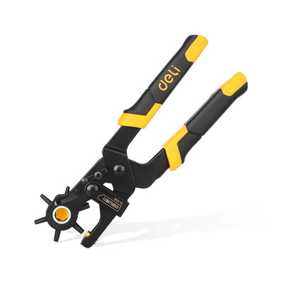 得力省力皮带打孔钳家用打洞钳