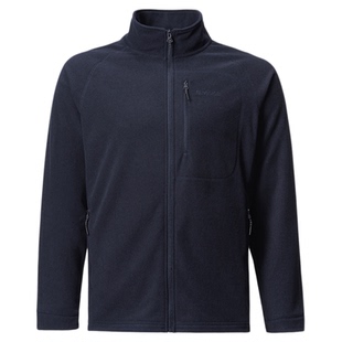 黑冰户外抓绒衣徒步保暖立领外套抗静电冲锋衣中间层内胆男231102