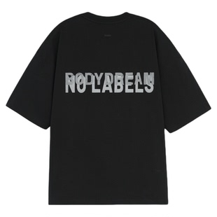 BODYDREAM吸湿速干短袖男2026夏季凉感衣服美式印花T恤廓形版上衣