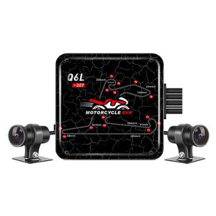 唯赛思通 摩托车行车骑行记录仪专用前后双镜头骑行取证电动Q6L