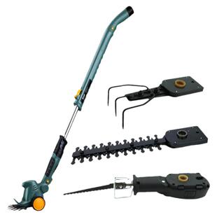 割草机小型家用多功能充电式修枝绿篱剪锂电动除草松土草坪修剪机