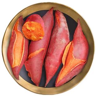 西瓜红心蜜薯糖心烤红薯现挖新鲜番薯蔬菜自种地瓜软糯香甜整箱田