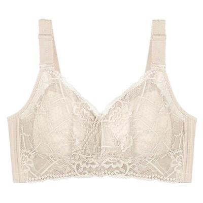 古今品牌文胸专柜正品内衣女大胸显小无钢圈收副乳调整型全罩杯女