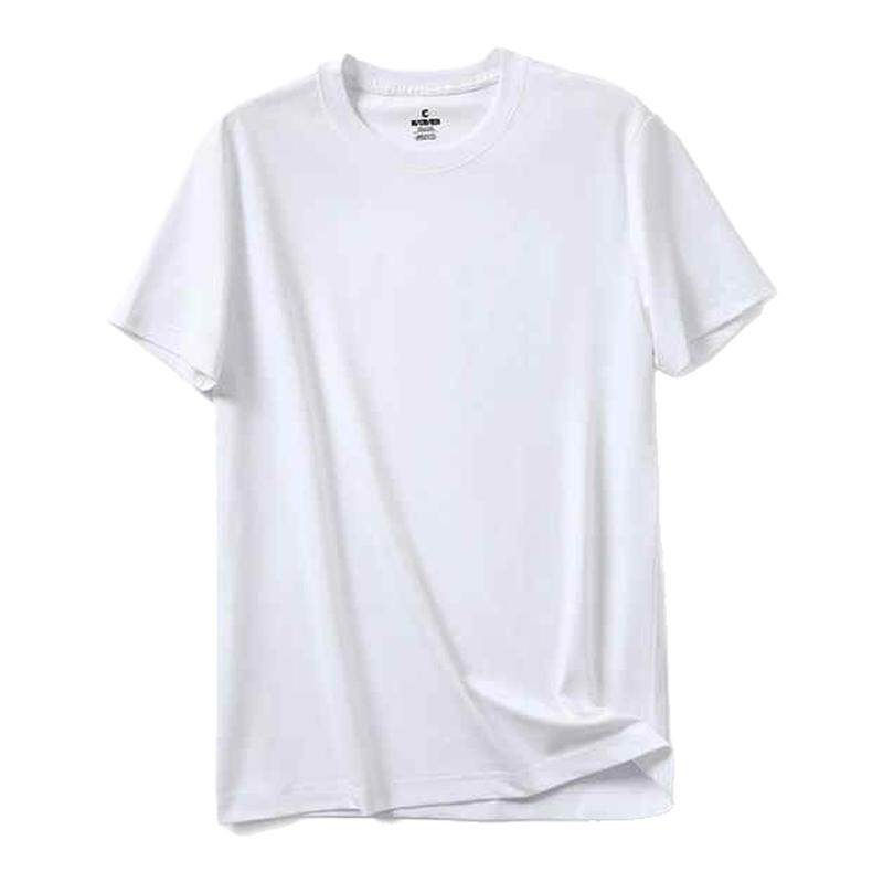 2件装！索罗那冷感面料~Leavo Johnson夏季男士亲肤透气短袖T恤衫