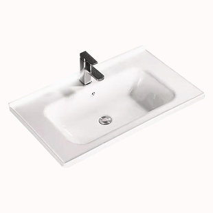 箭牌陶瓷一体盆浴室柜盆洗漱盆卫生间台上盆单孔盆台盆洗脸手面盆