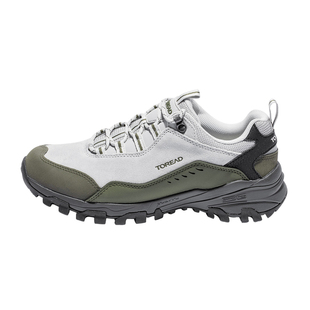 探路者多功能徒步鞋男25秋冬新款户外轻量缓震抓地防滑耐磨登山鞋