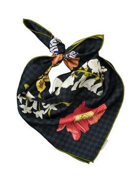 Weiliao新品 原创春日写生簿系列丝巾中方巾真丝围巾春季女