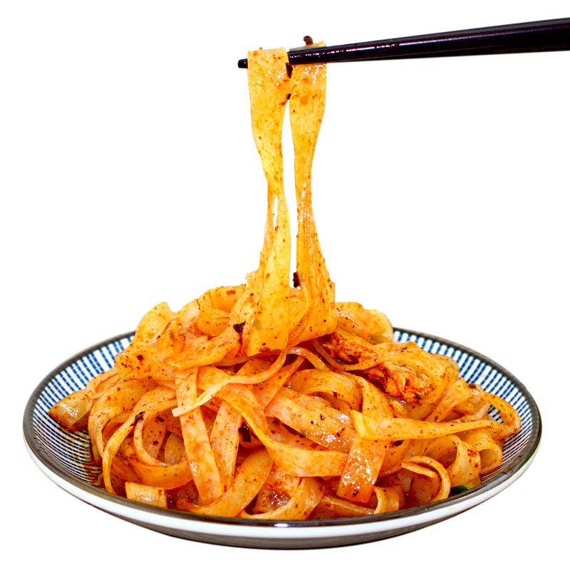 【7袋】擀面皮陕西宝鸡岐山特产面皮美食小吃速食真空袋装凉皮