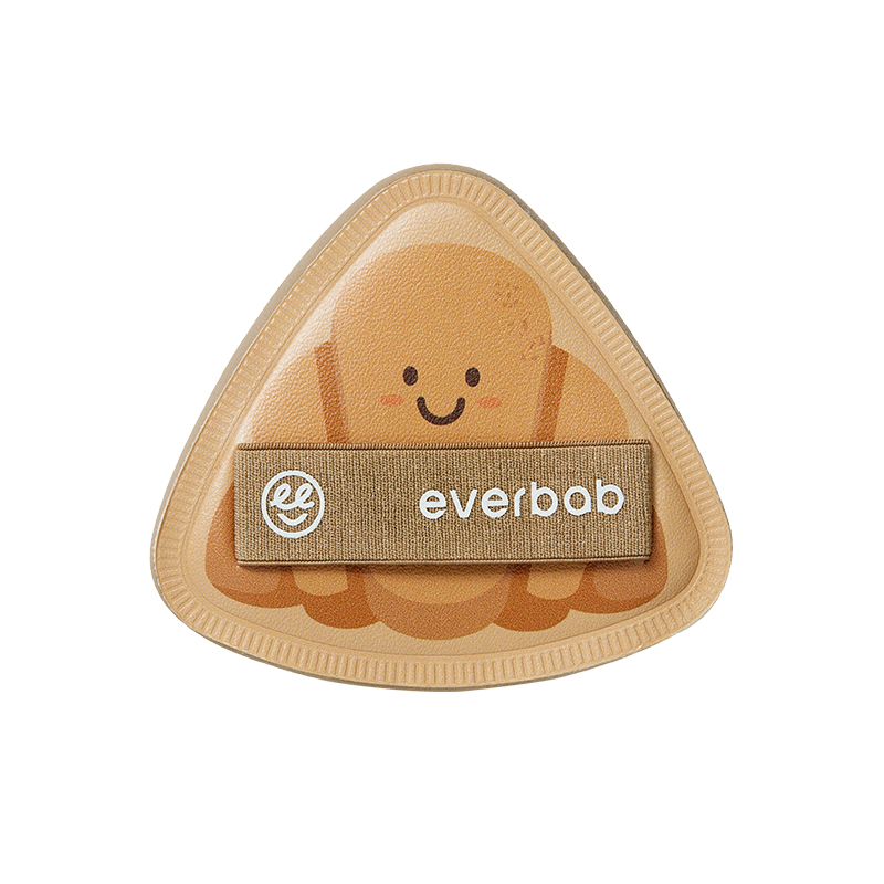 [新品]everbab艾蓓拉胖三角可颂气垫粉扑粉底液专用棉花糖不吃粉