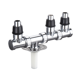 洗衣机排下水管道三头通地漏三通接头四通排水管三合一两接口专用