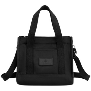 2025新款手提包女妈妈帆布包单肩斜挎休闲小包包大容量牛津布百搭