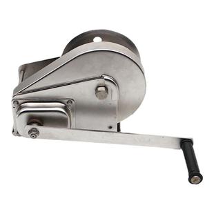 304不锈钢自锁手动绞盘 手摇卷扬机 手摇绞车  1200/1800/2600磅