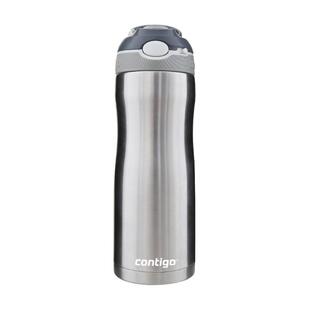 Contigo康迪克正品学生吸管保温杯锁扣运动304不锈钢水杯防漏杯