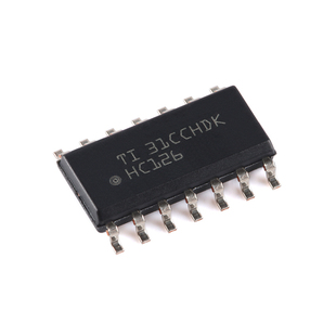原装正品 SN74HC126DR SOIC-14三态输出四路总线缓冲器闸逻辑芯片