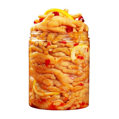 【Q弹不腥】柠檬无骨鸡爪酸辣味