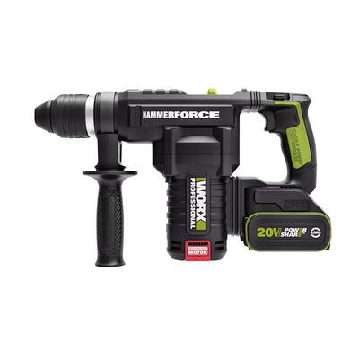 威克士锂电无刷电锤电镐