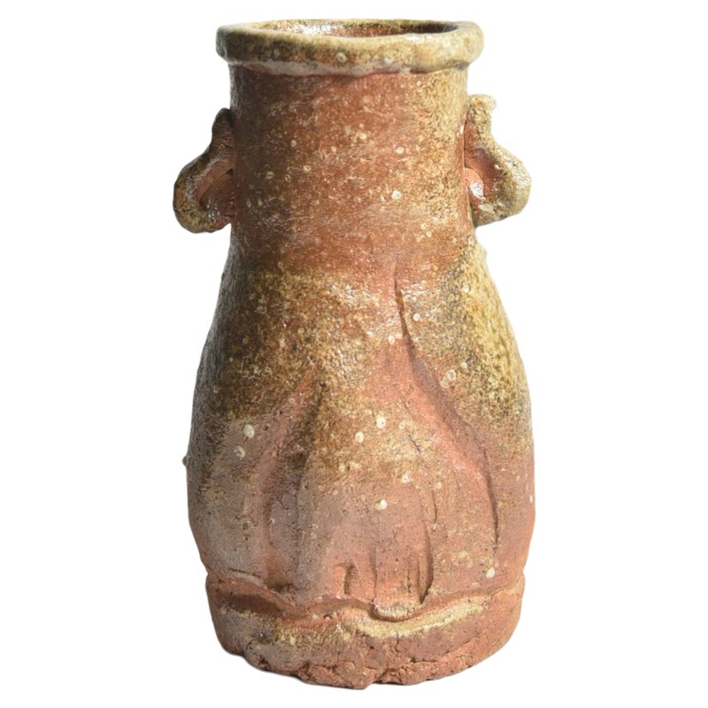 日本信乐窑谷清右卫门花器花插