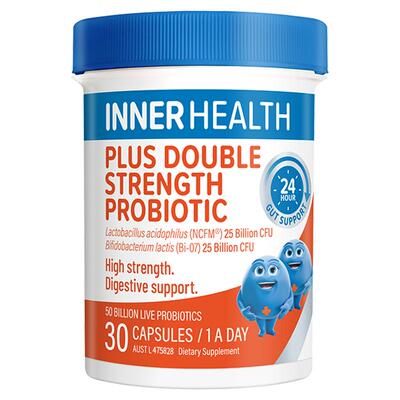 澳洲inner health肠道大人成人乳双歧杆菌肠胃调整益生菌胶囊30粒