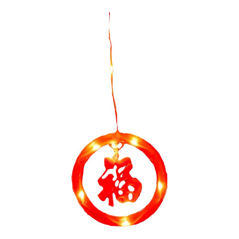 中国风春节装饰灯太阳能阳台灯笼