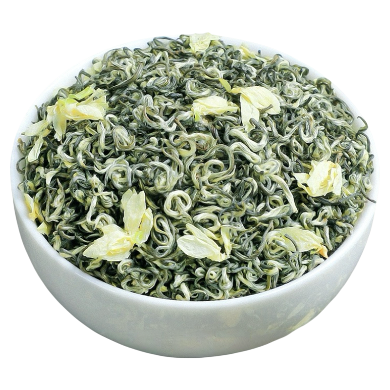 高端茉莉花茶2026新茶四川雅安川派花茶全芽飘雪花香浓郁冷泡茶