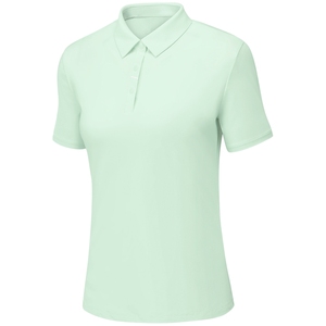 斯凯奇2025新款夏季女POLO衫针织短袖透气凉感防晒T恤日常打底衫