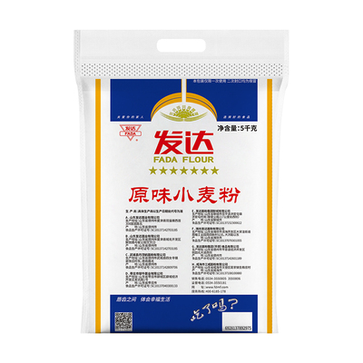 山东发达面粉七星原味面绿色食品