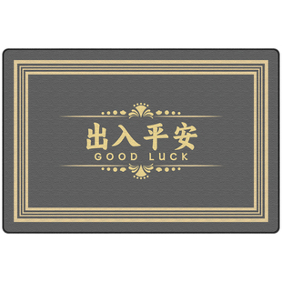 入户门地垫高级感脚垫门口垫子新款家用门垫玄关高端耐脏防滑地毯