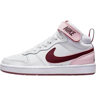 Nike/耐克官方正品GS女子大童中帮魔术贴运动休闲板鞋CD7782-104