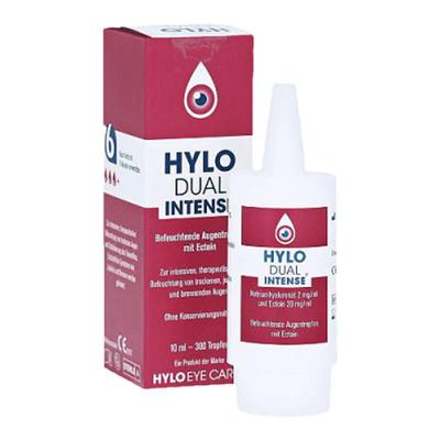 欧洲直邮德国海露HYLO DUALintens重度干眼症滴眼液依克多因10ml