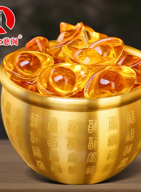 黄铜米缸百福缸纯铜缸大罐小缸聚宝盆铜缸财富缸客厅店铺桌面摆件