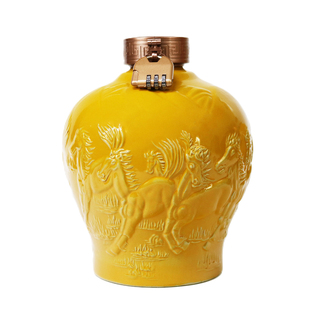 陶瓷酒坛酒罐酒瓶空瓶白酒密封陶瓷酒坛马到成功五斤高端酒壶酒瓶