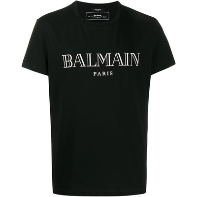 balmain/巴尔曼新款字母印花t恤