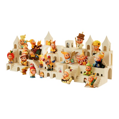 带灯模块化盲盒手办收纳架