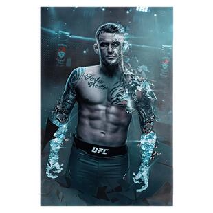 钻石达斯汀海报ufc普瓦里尔明星格斗搏击 拳击馆墙贴壁纸装饰画