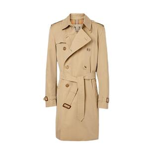 【新年礼物】 BURBERRY 男装 肯辛顿 中长款 Trench 风衣多色