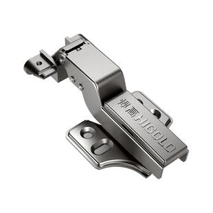 悍高铝框门铰链玻璃门专用铰链两支三段力液压静音阻尼缓冲合页