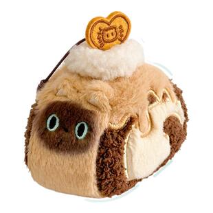 厘米星球小猫卷毛绒奶牛猫包挂件公仔布偶猫玩偶可爱女生日礼物