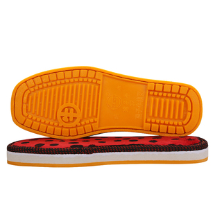 孺子牛手工毛线编织棉拖鞋鞋底防滑耐磨儿童男女钩毛线拖鞋牛筋底