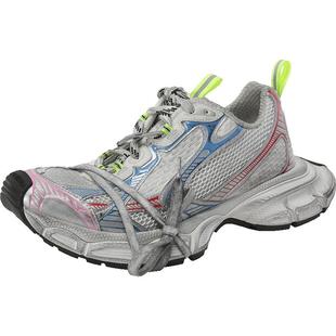 【自营】中古全新未使用巴黎世家男士厚底老爹鞋脏脏鞋运动休闲鞋