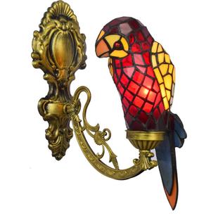 欧琈蒂凡尼餐厅走廊过道阳台复古欧式酒吧镜前琉璃墙灯楼梯灯壁灯