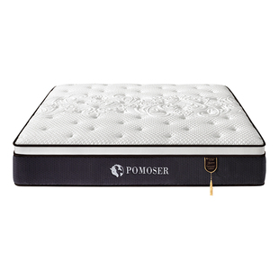 铂马仕 加厚进口乳胶床垫 超软席梦思弹簧床垫1.5m 1.8米单双人