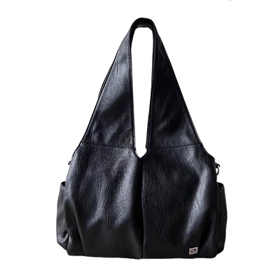 软软大容量托特包简约斜挎大包